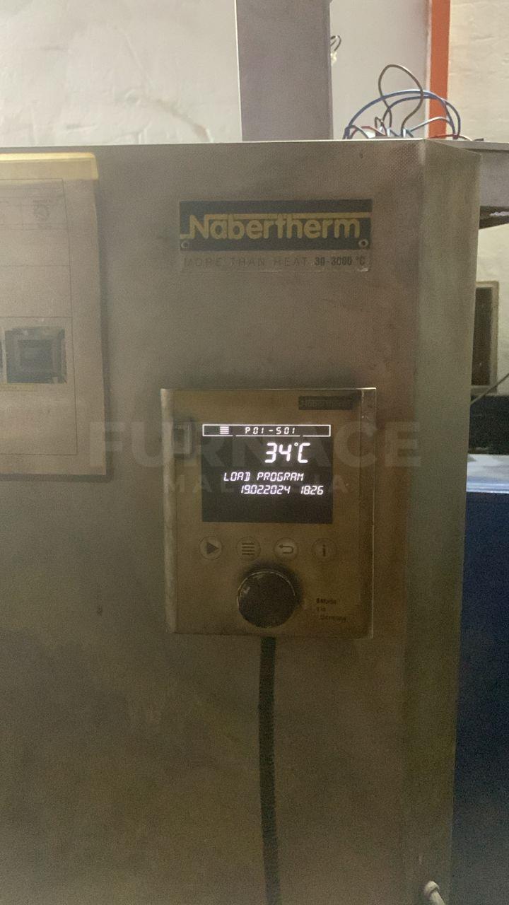 Troubleshoot temperature controller Nabertherm furnaces and changing SiC plate at Gelang Patah, Johor Bahru